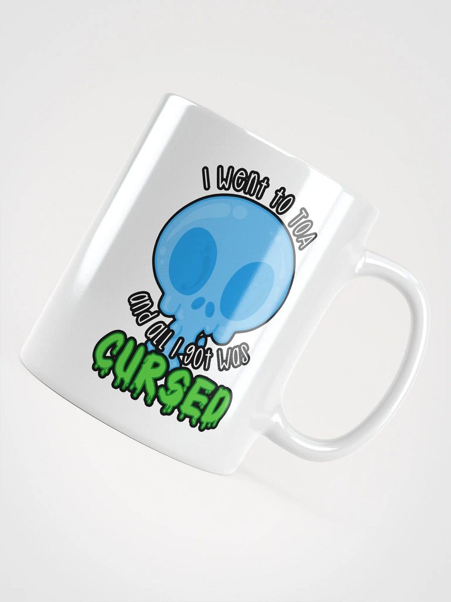 All I Got Was Cursed - Mage - White Glossy Mug product image (4)