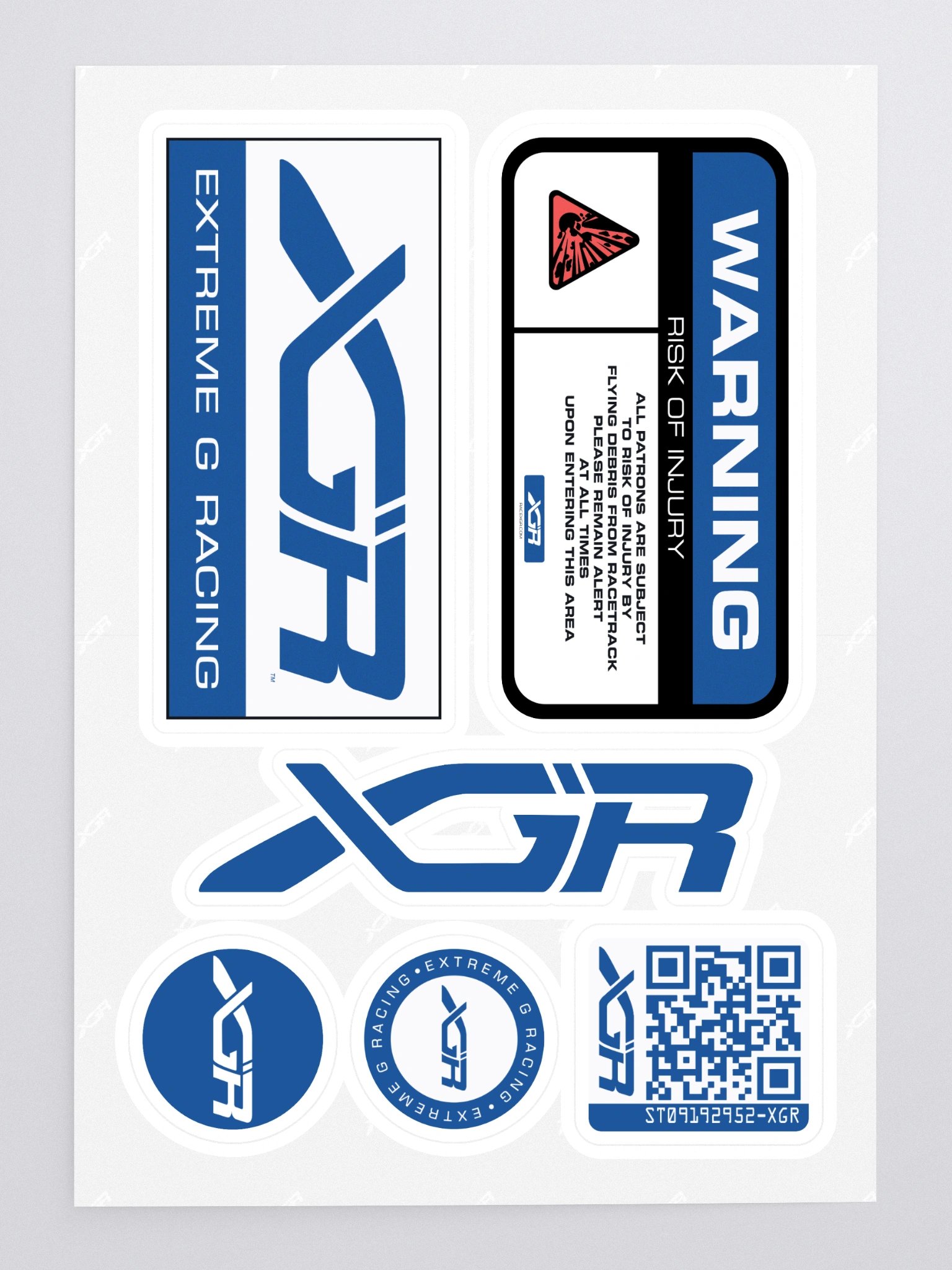XGR Sticker Sheet product image (3)