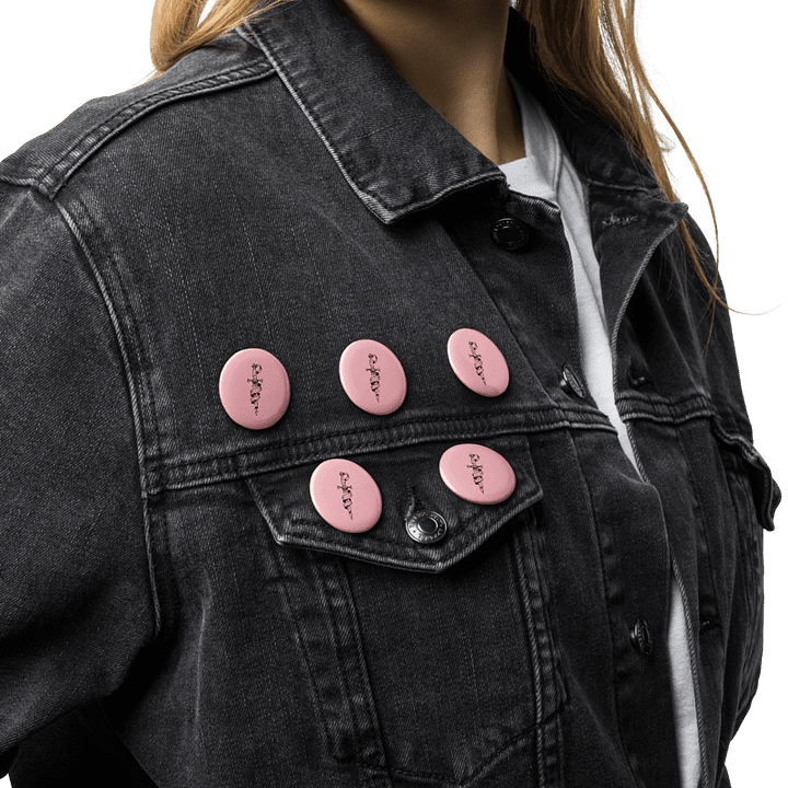 Heartfelt Dagger Pin Buttons Set product image (1)