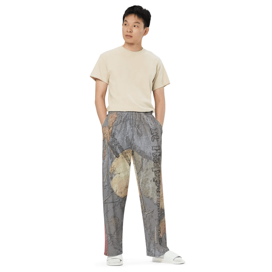 Unisex Wide-Leg Pants - MossyOak - It Happennnns Camo product image (6)