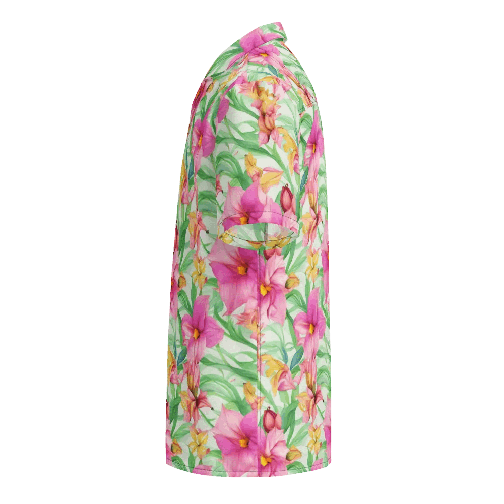 Floral Pattern Naupaka Flowers Hawaiian Shirt product image (3)