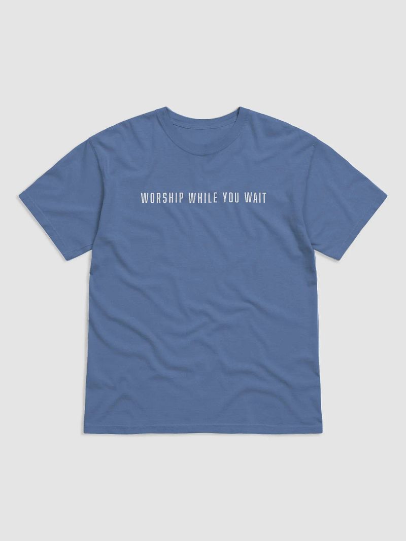 Worship While You Wait - Psalm 33 Tee - Dark Colors