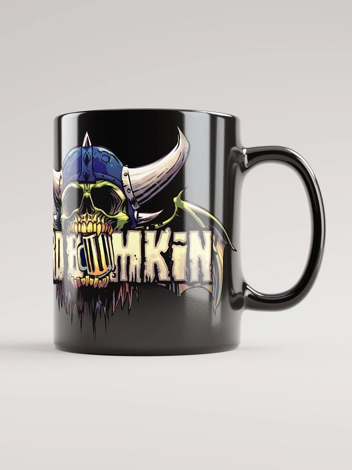 Halloween logo black gloss cup product image (2)