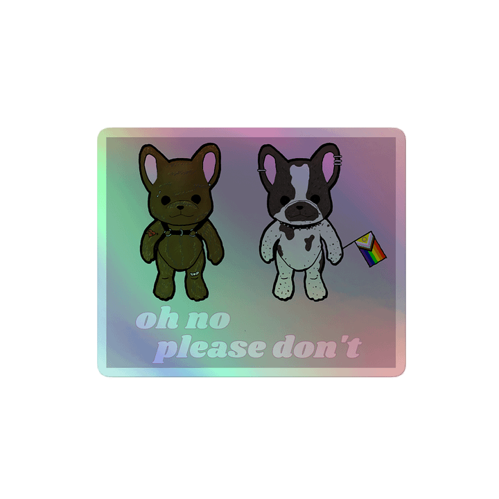 gay boys holo sticker product image (2)