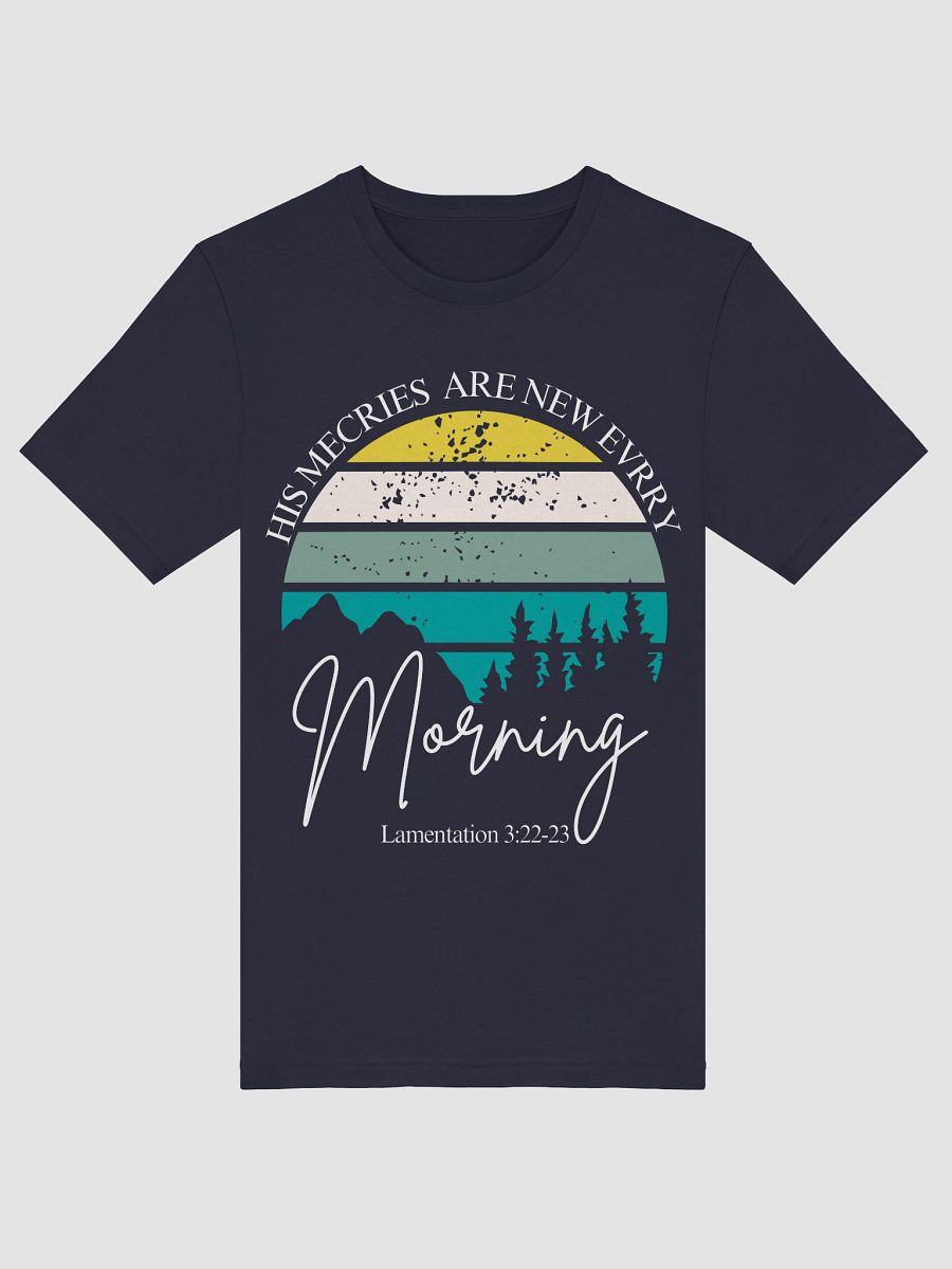 Sunrise Serenity Christian T-Shirt – Inspirational Bible Verse Tee – Soft Unisex Sunrise Graphic Shirt by KKacreations product image (17)