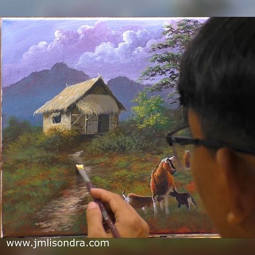 how to paint goats in the farm? #art #artwork #painting #ToGodBeTheGlory #jmlisondraArts #acrylicpainting #landscape 

Title:...