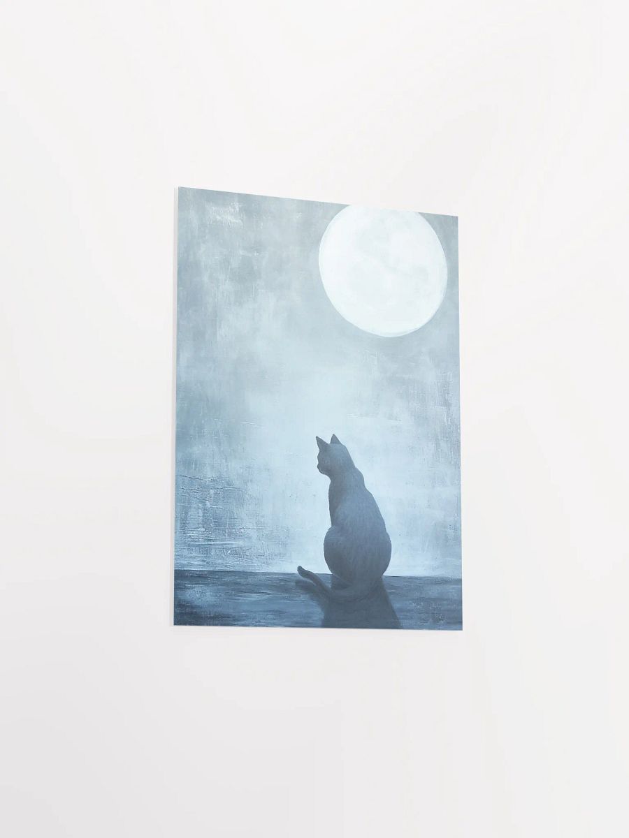 Moonlit Contemplation Poster product image (6)