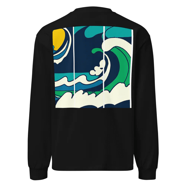 Ebb and Flow Triptych Long Sleeve Shirt product image (1)