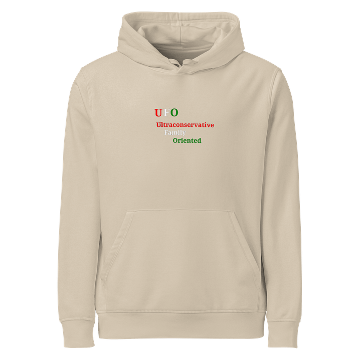 UFO Ultraconservative Family Oriented Hoodie product image (1)