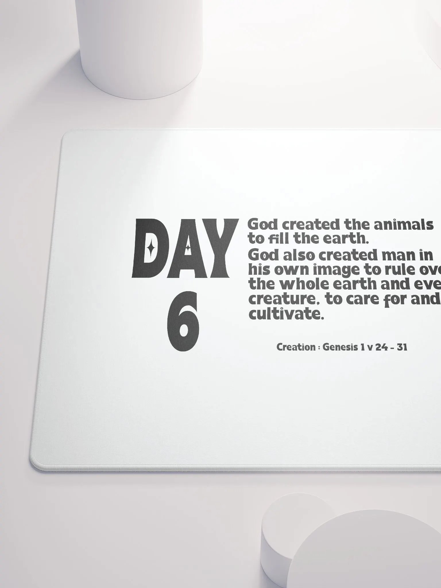 CREATION: DAY 6 Christian, Jesus, faith, God, Bible, Christianity, Jesus Christ, religion, Bible Verse, Love product image (10)
