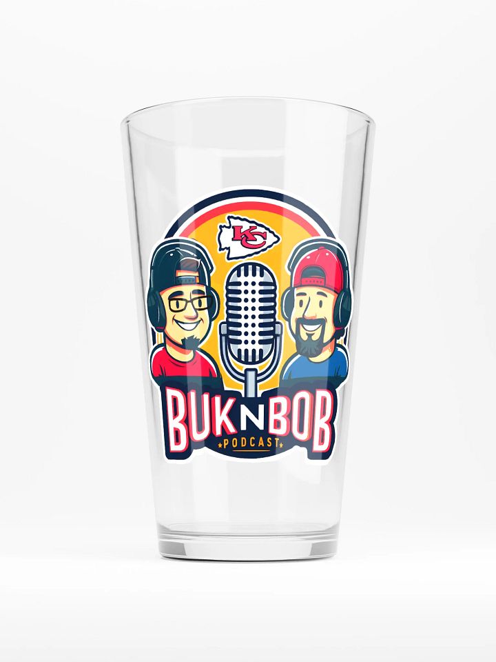 Podcast Party Shaker Pint Glass product image (1)