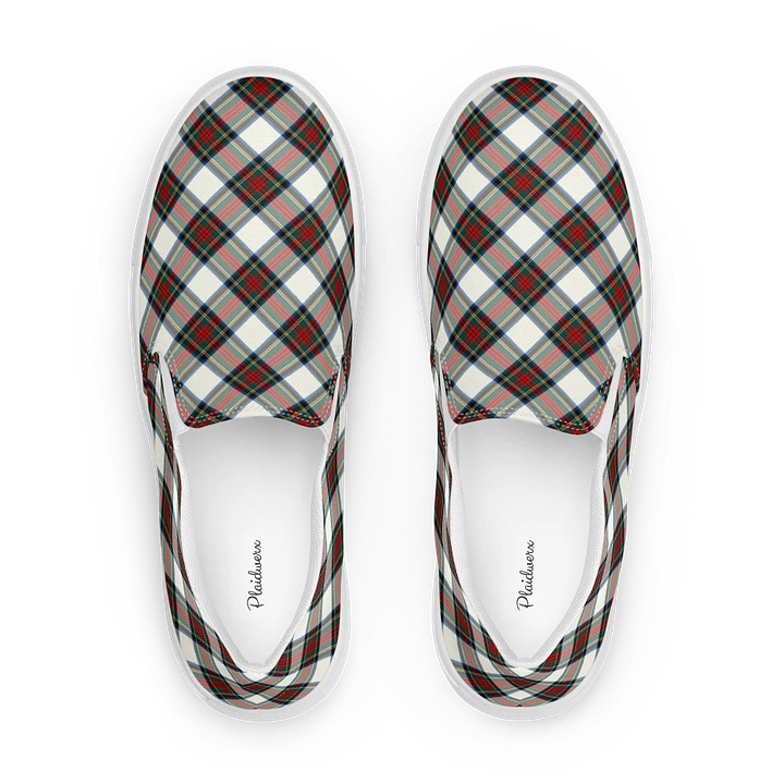 Stewart Dress Tartan Men's Slip-On Shoes product image (1)