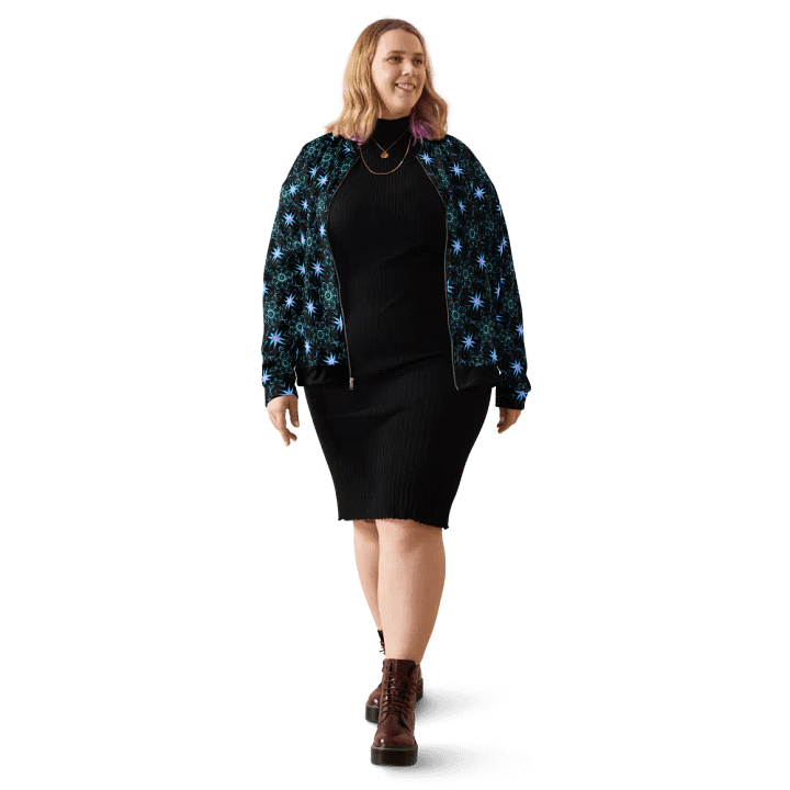 Abstract Repeating Design Unisex All Over Print Bomber Jacket product image (1)