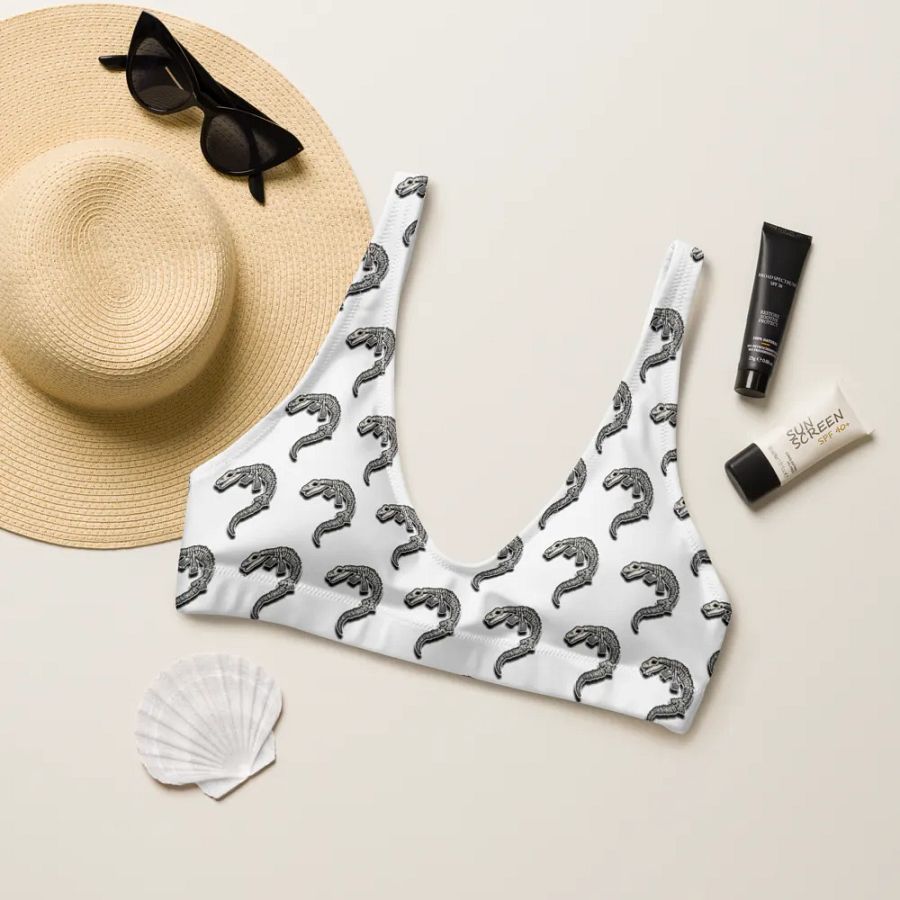 Mosasaur Symmetry Padded Bikini Top product image (8)