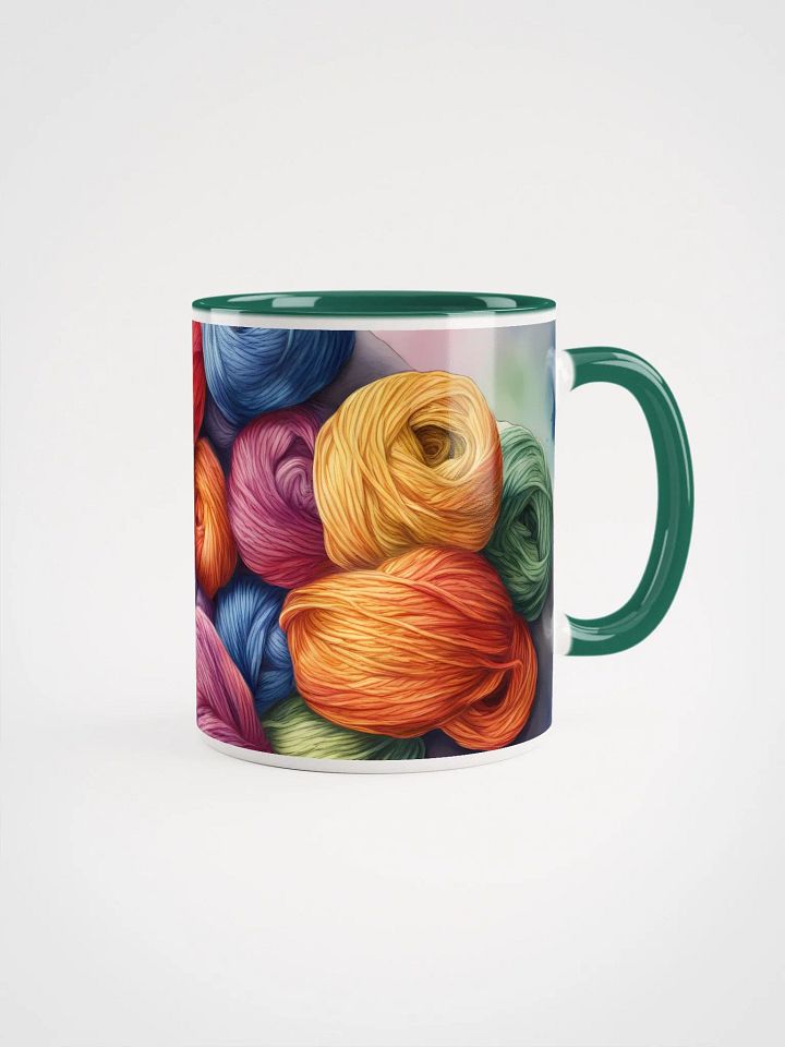 Yarning Good, Ceramic Mug with Color Inside product image (1)