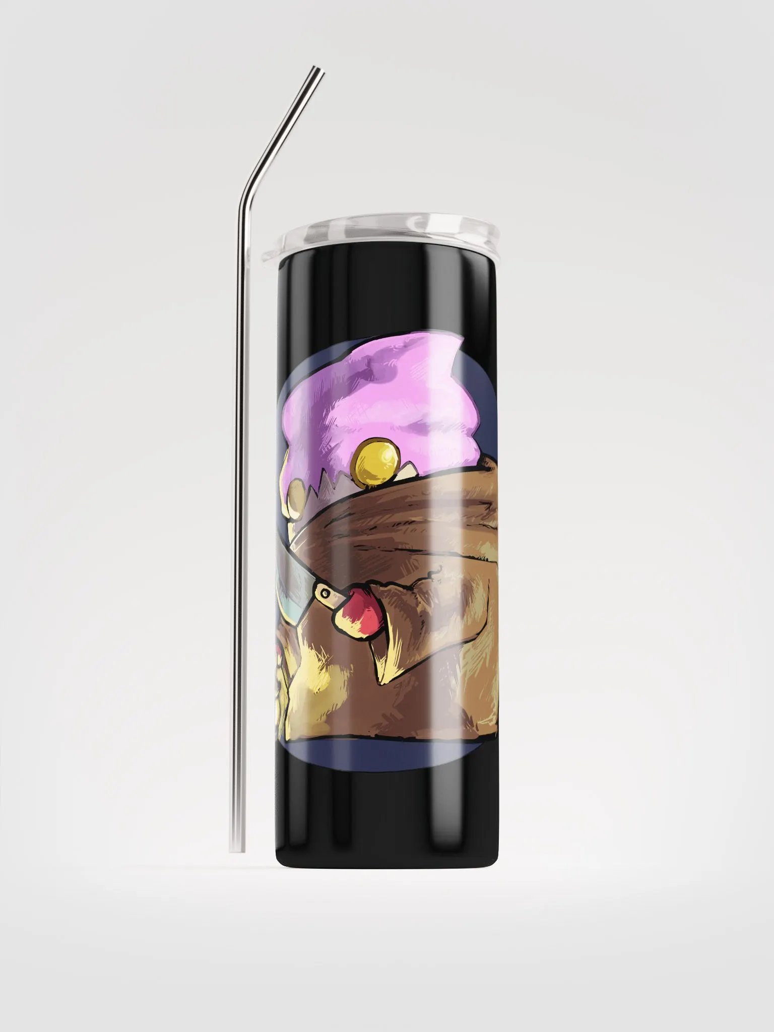 PlumTonBerry Steel Tumbler product image (2)