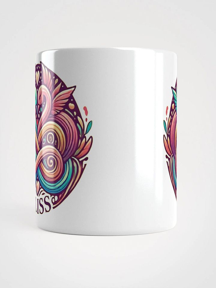 Blissful Swan Heart Mug product image (7)