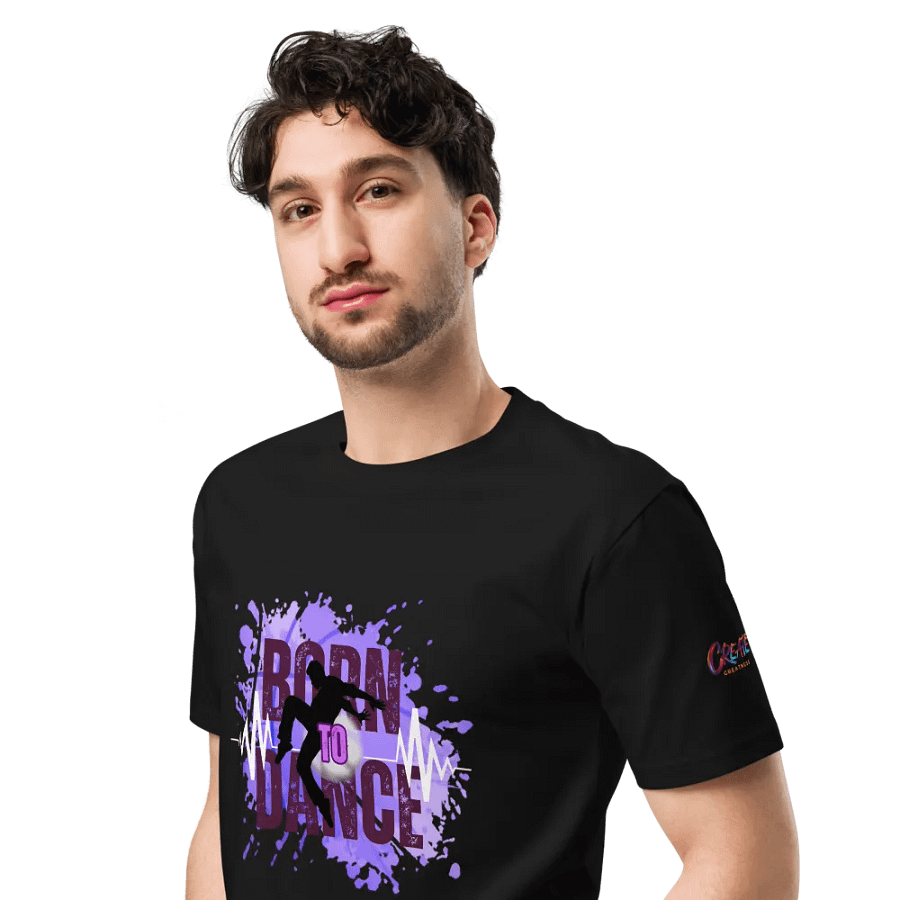 Born to Dance His Silhouette Unisex Tee product image (8)