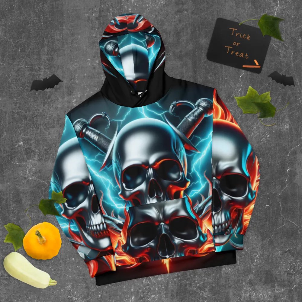 Power Surge - Unisex Skull Hoodie #36 product image (9)