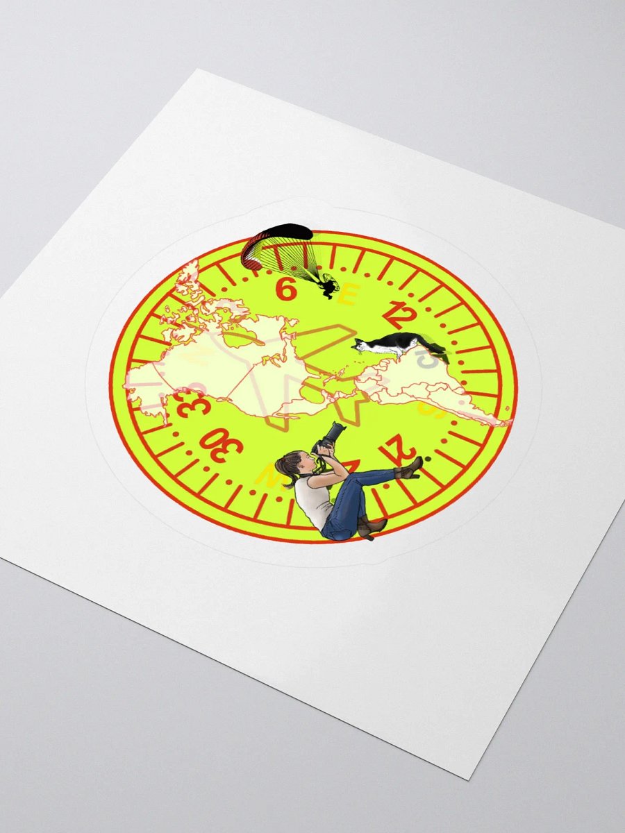 Autocollant Logo "Voyage et Nouvelle vie" product image (6)