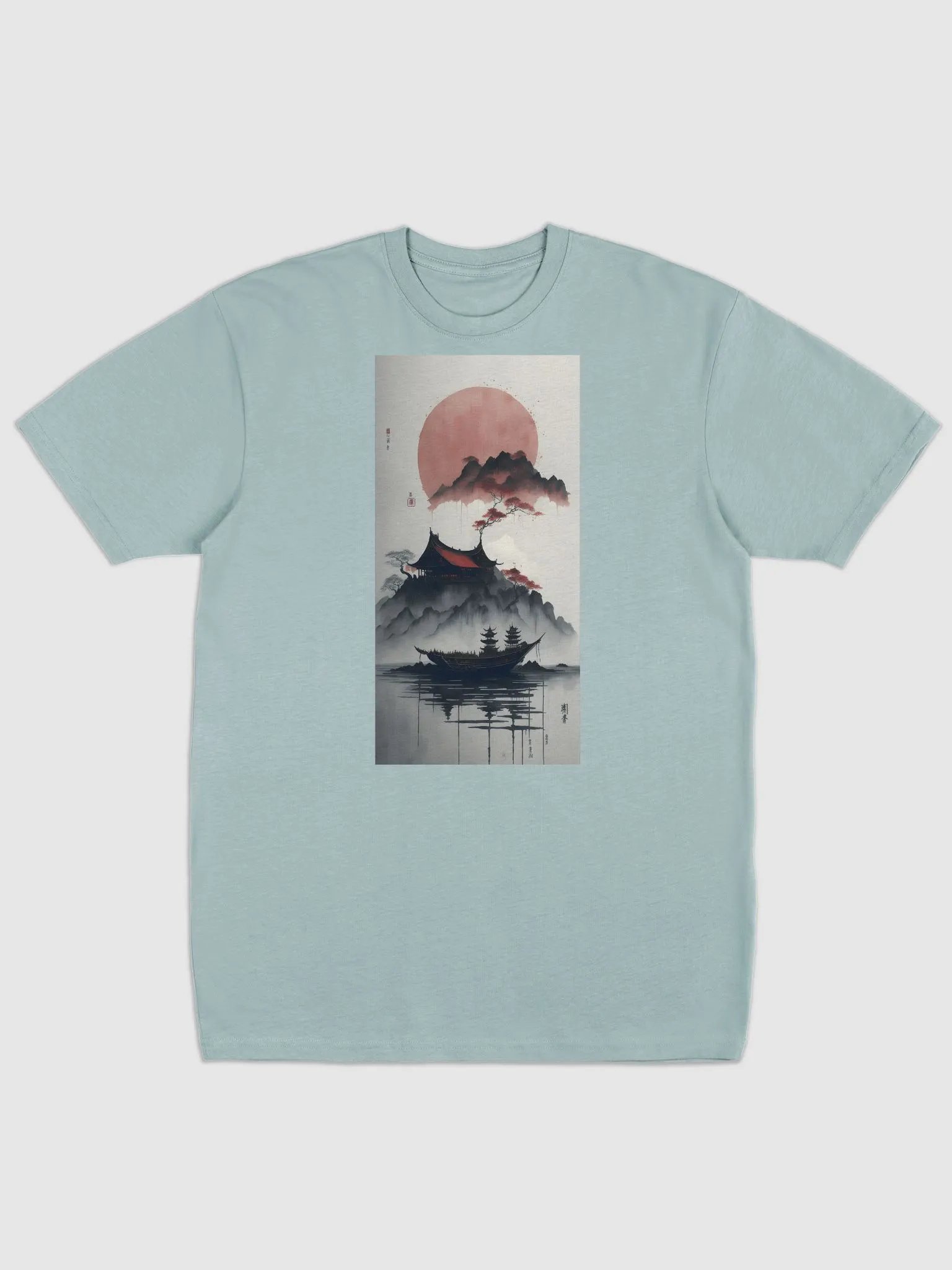 Mystical Ink Wash Landscape Tee product image (1)