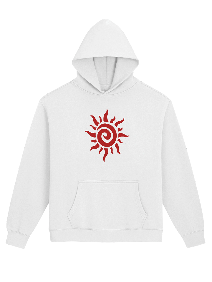 WHITE SUN GOD HOOD product image (1)