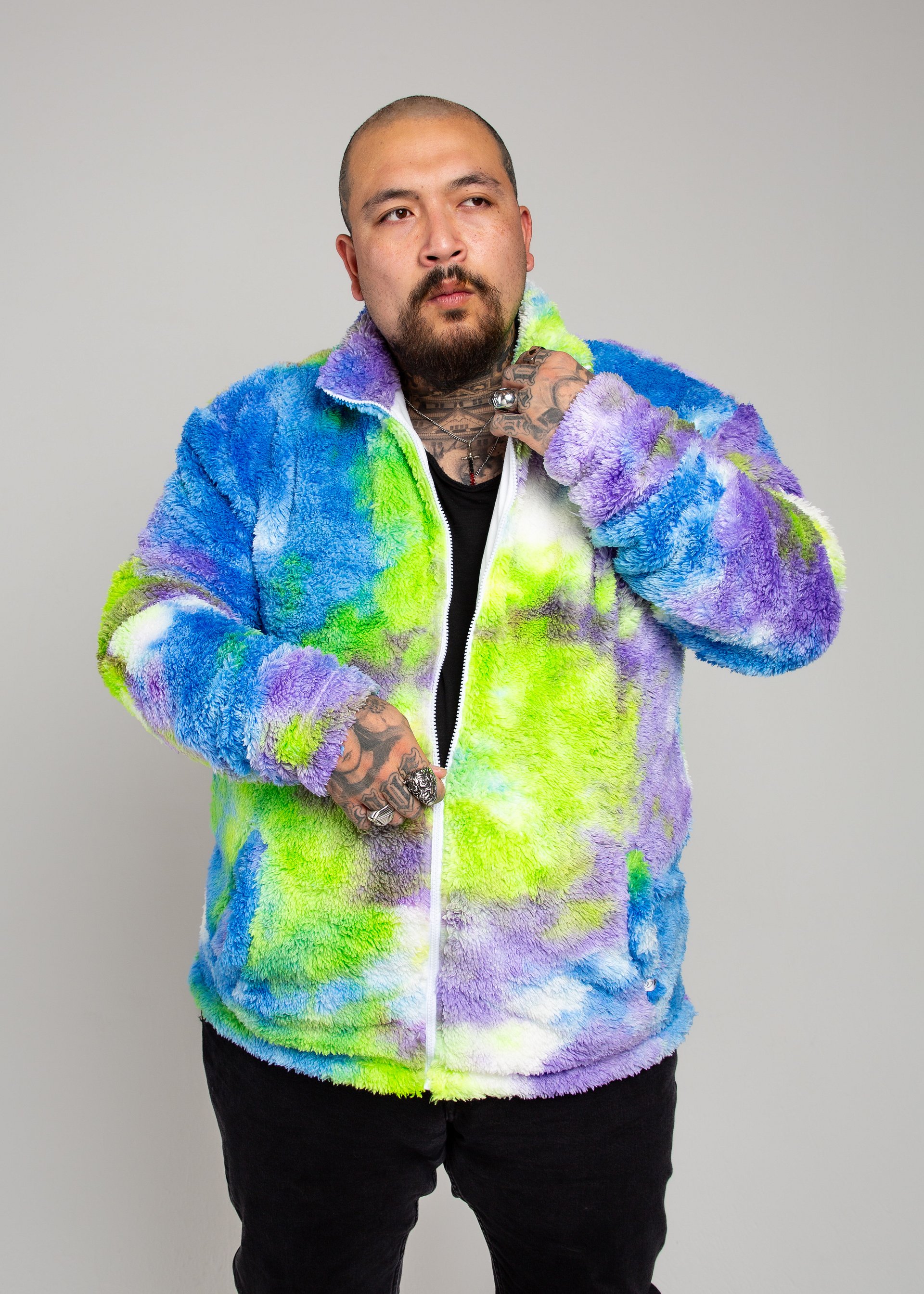 Keep Going Tie Dye Fleece - Full Zip product image (3)