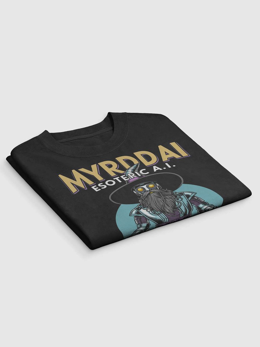 MYRDDAI: Esoteric A.I. Basic Oversized Tee with Back Logo product image (3)