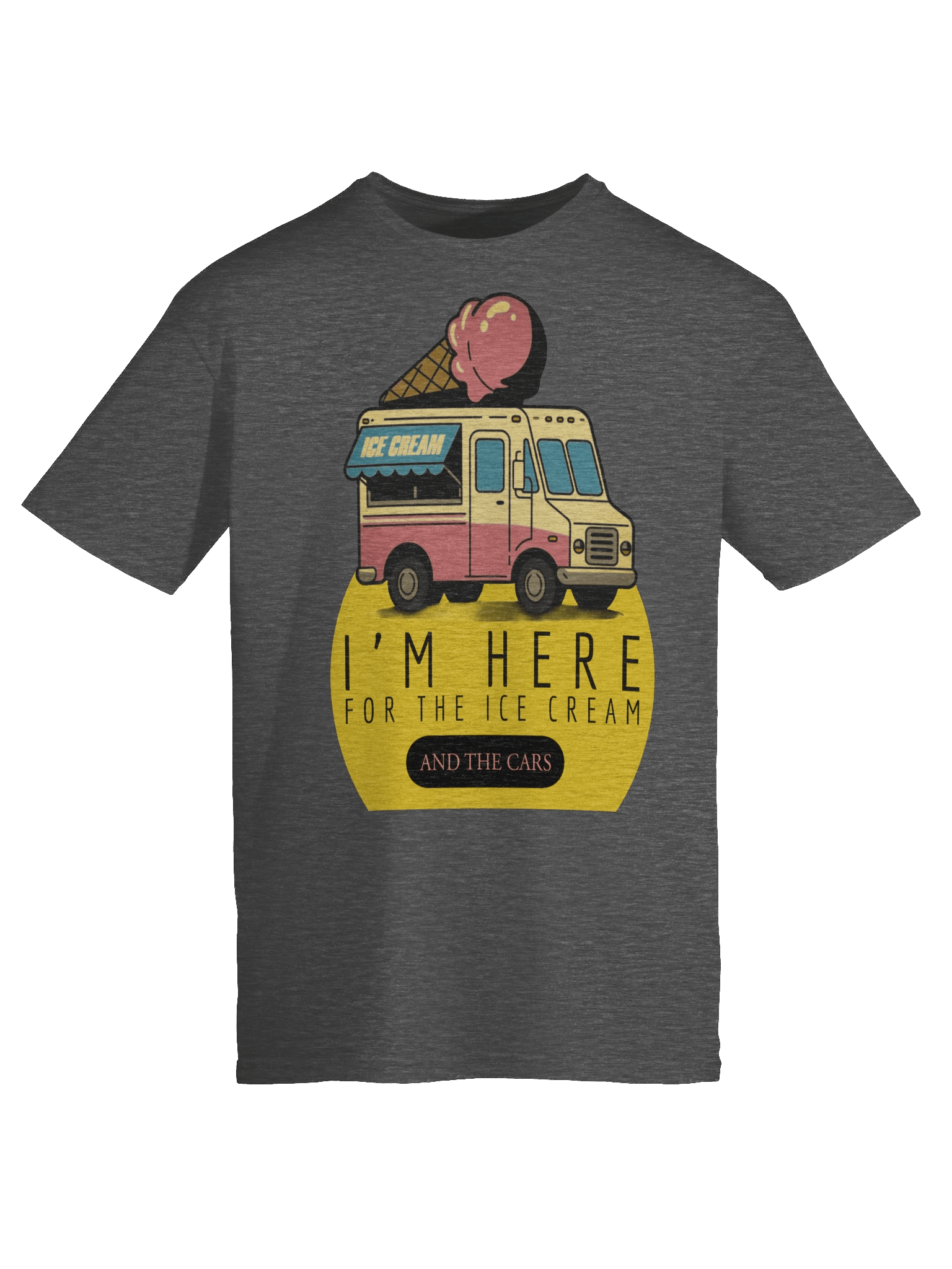 I'm Here for the Ice Cream T-Shirt (unisex) product image (9)