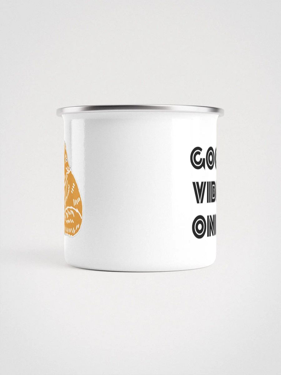 Good Vibes Only Fox Enamel Mug product image (5)