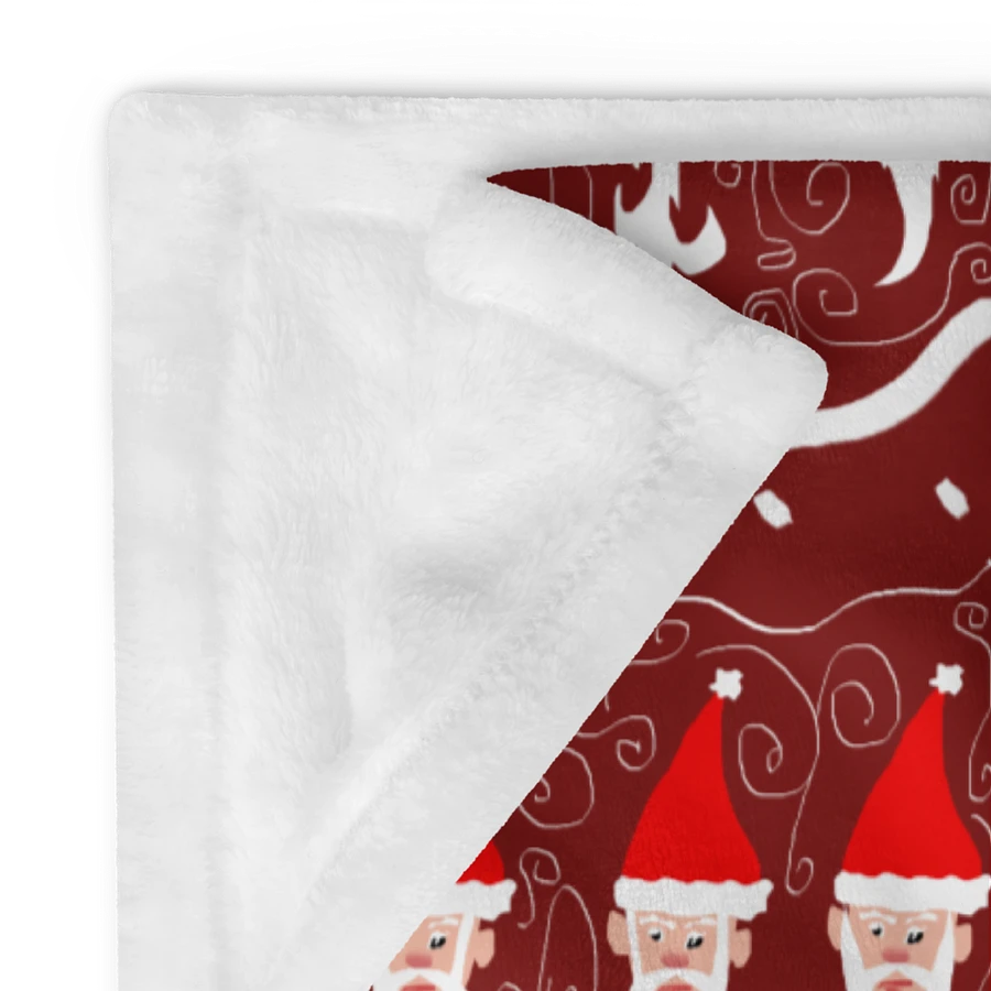 Bearded Santa Pattern Throw Blanket product image (24)