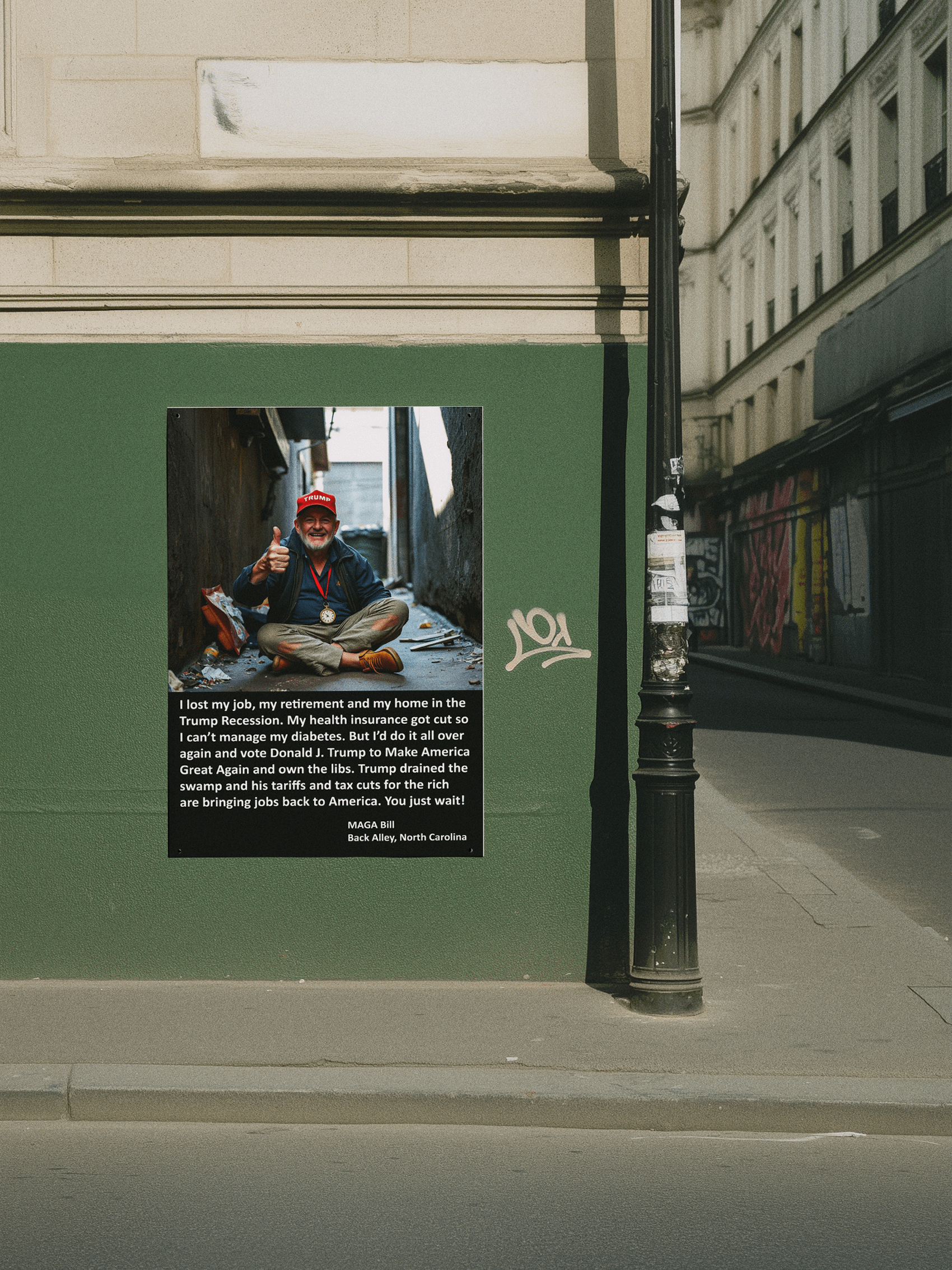 Broke MAGA Bill - FAFO Poster product image (2)