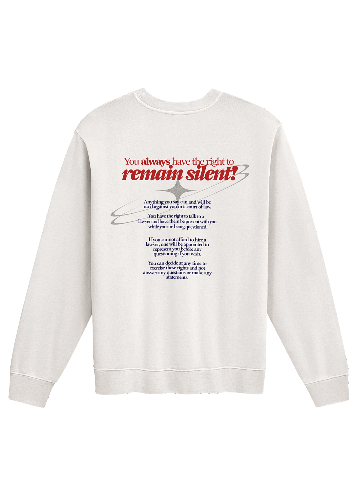 Miranda Reminders Premium Crewneck product image (4)