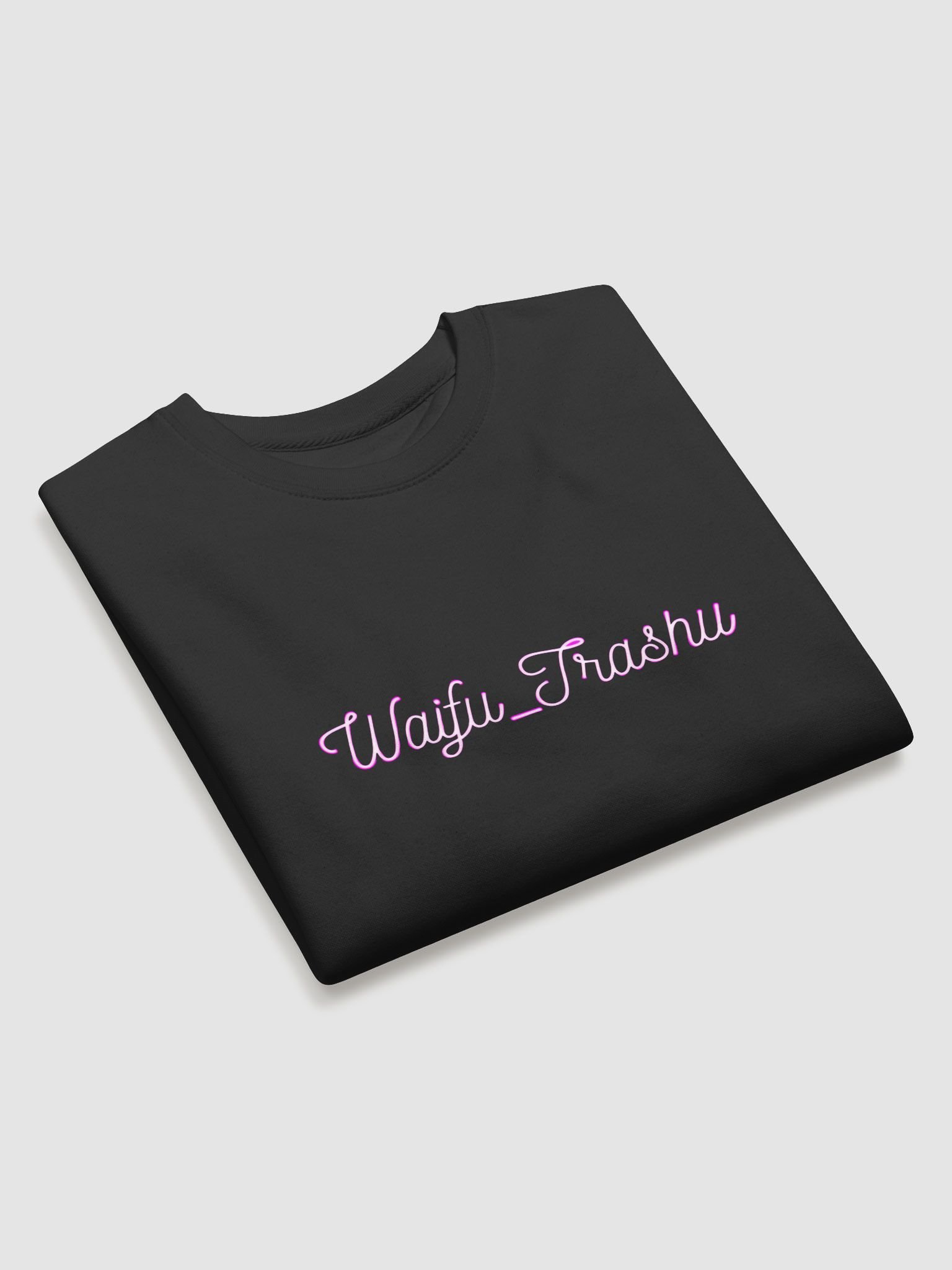 Glowing Waifu Trashu Sweatshirt product image (3)