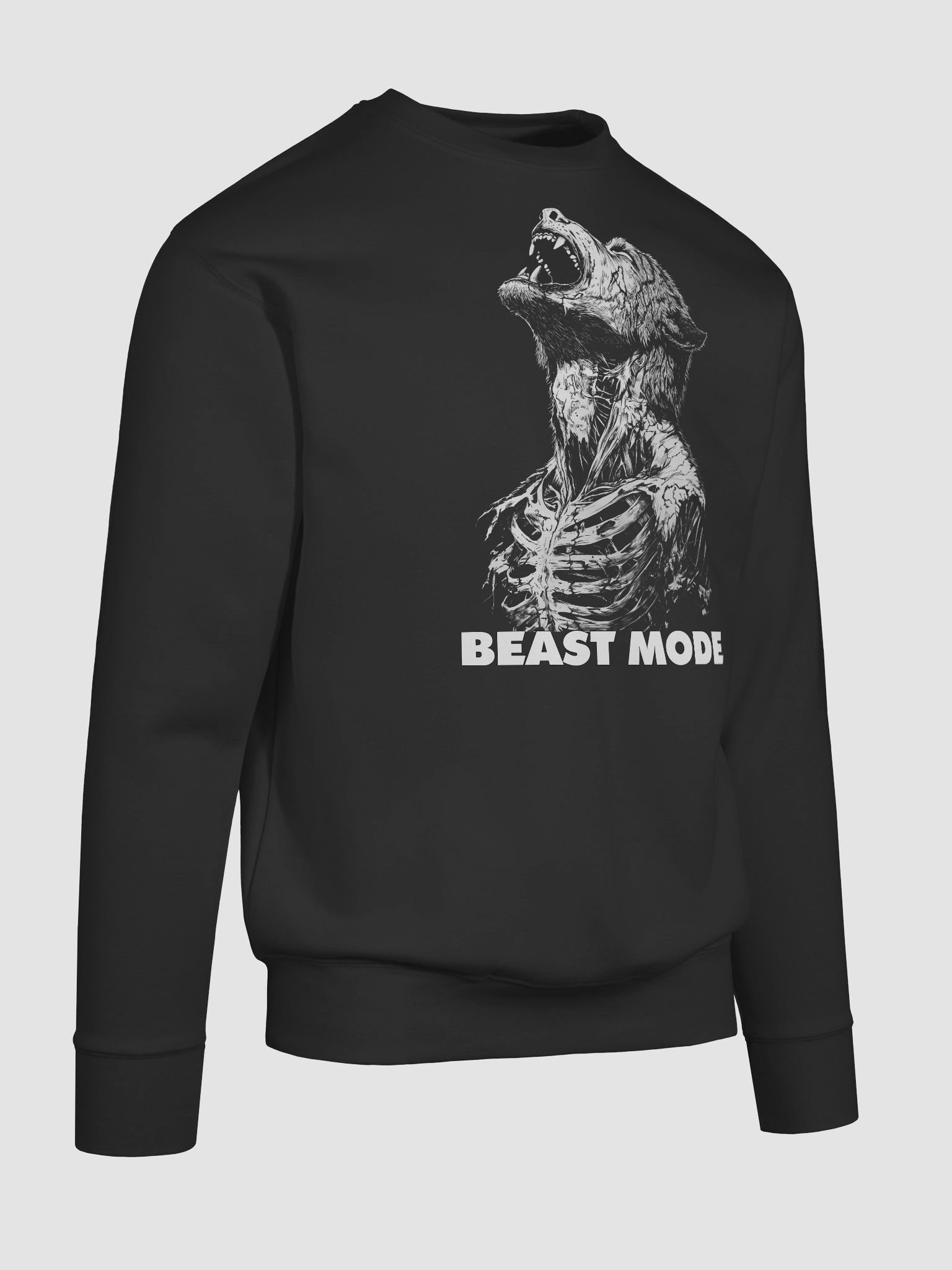 Beast Mode - Werewolf Howling Transformation Monster Horror sweatshirt product image (10)
