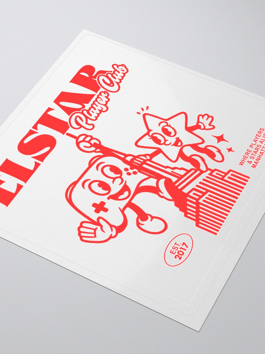 elStar Player Club sticker product image (8)