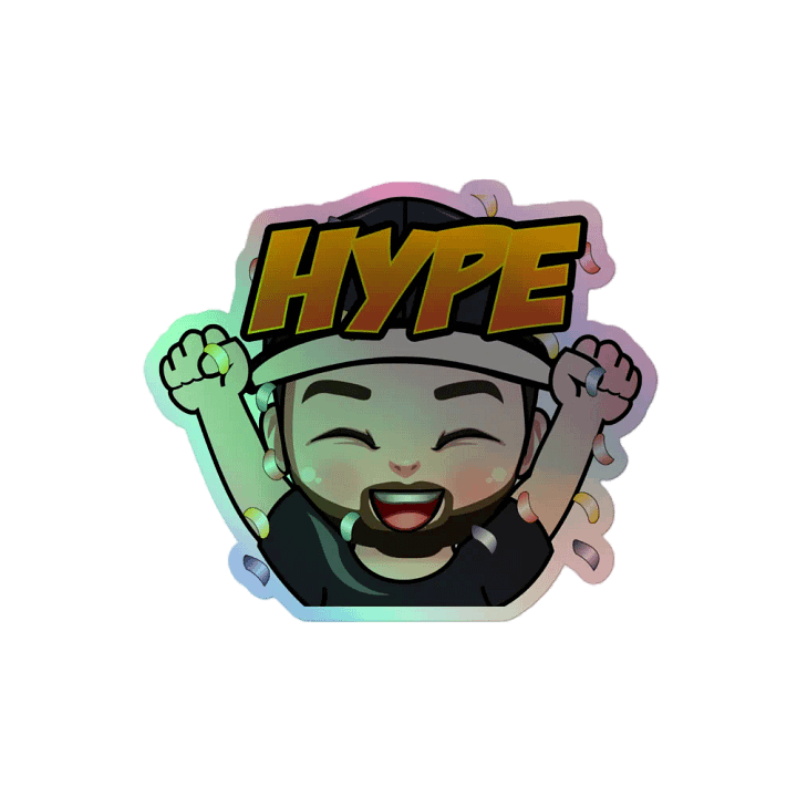 HYPE Celebration Holographic Sticker Sheet product image (2)