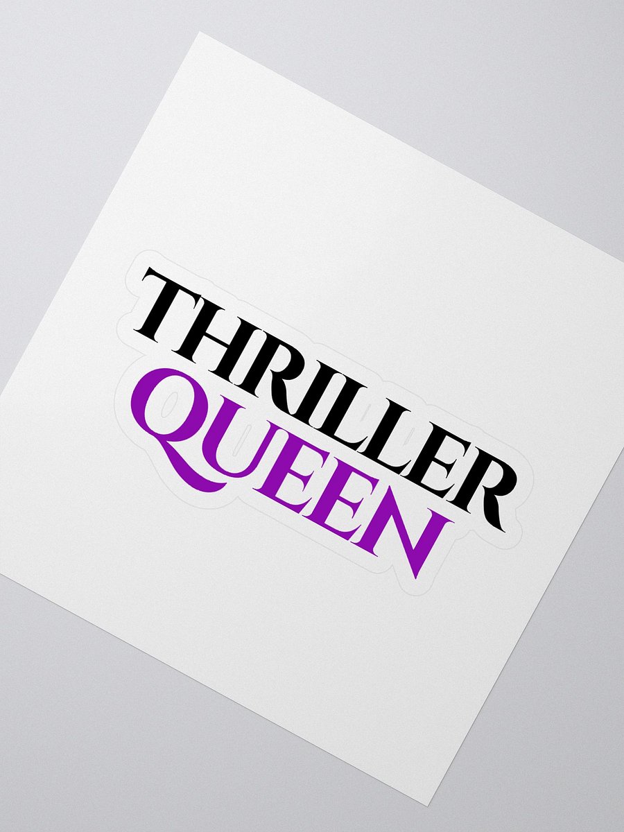 Thriller Queen Sticker | MyTime Movie Network | Thriller Collection product image (2)
