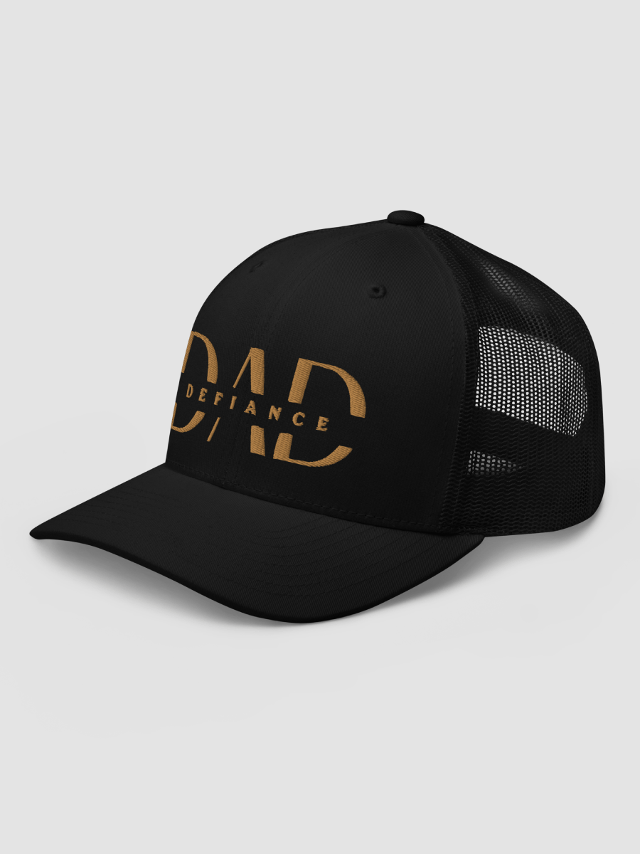 DAD Gold Retro Trucker Hat product image (3)