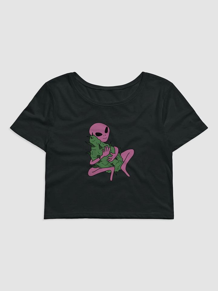 Alien Bud ft Pass Joints Not Judgement Crop Top product image (1)