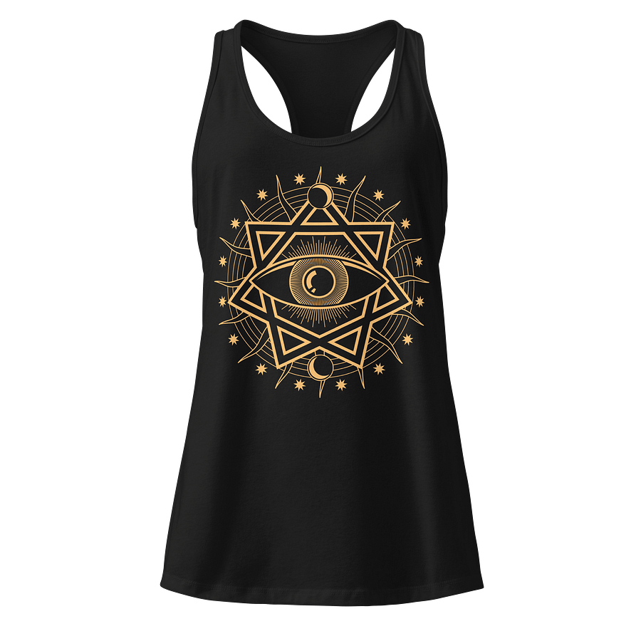 All-seeing eye within a Star of David - Tank product image (2)