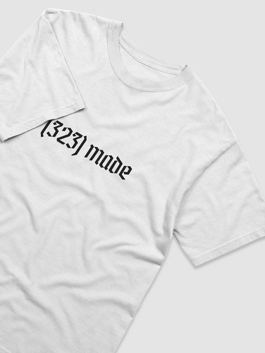 323 Made Brand White T-Shirt - High-End Quality Fabric product image (3)