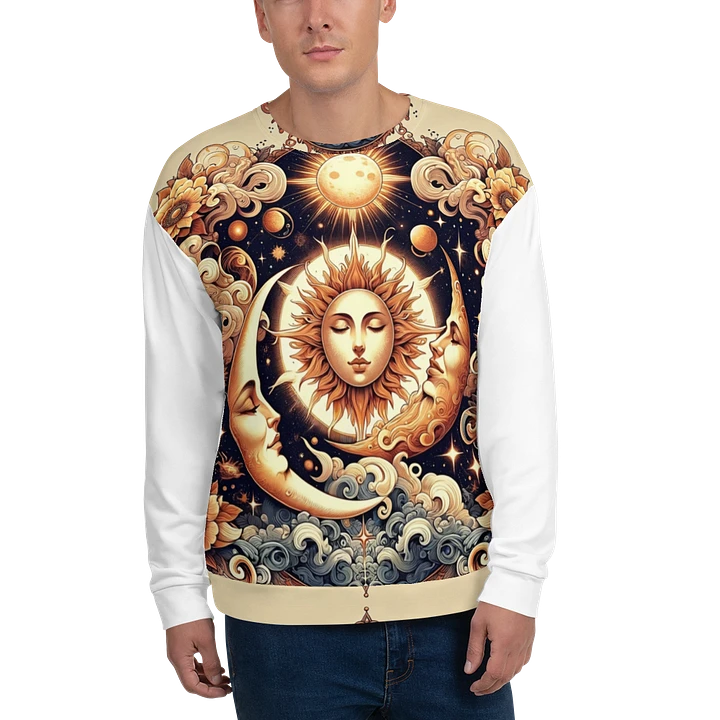 All-Over Print Recycled Unisex Sweatshirt product image (2)