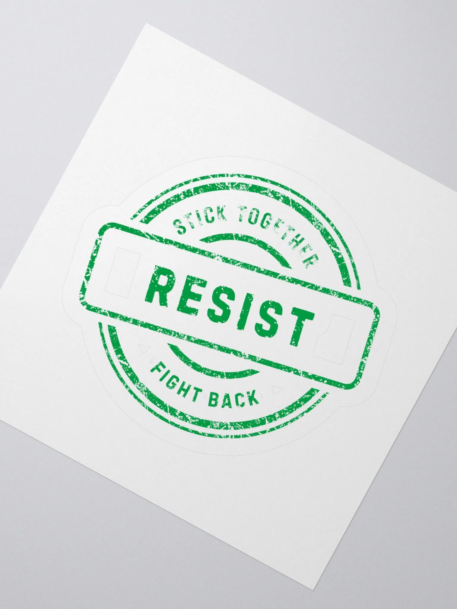 Resist Together Kiss Cut Stickers product image (2)
