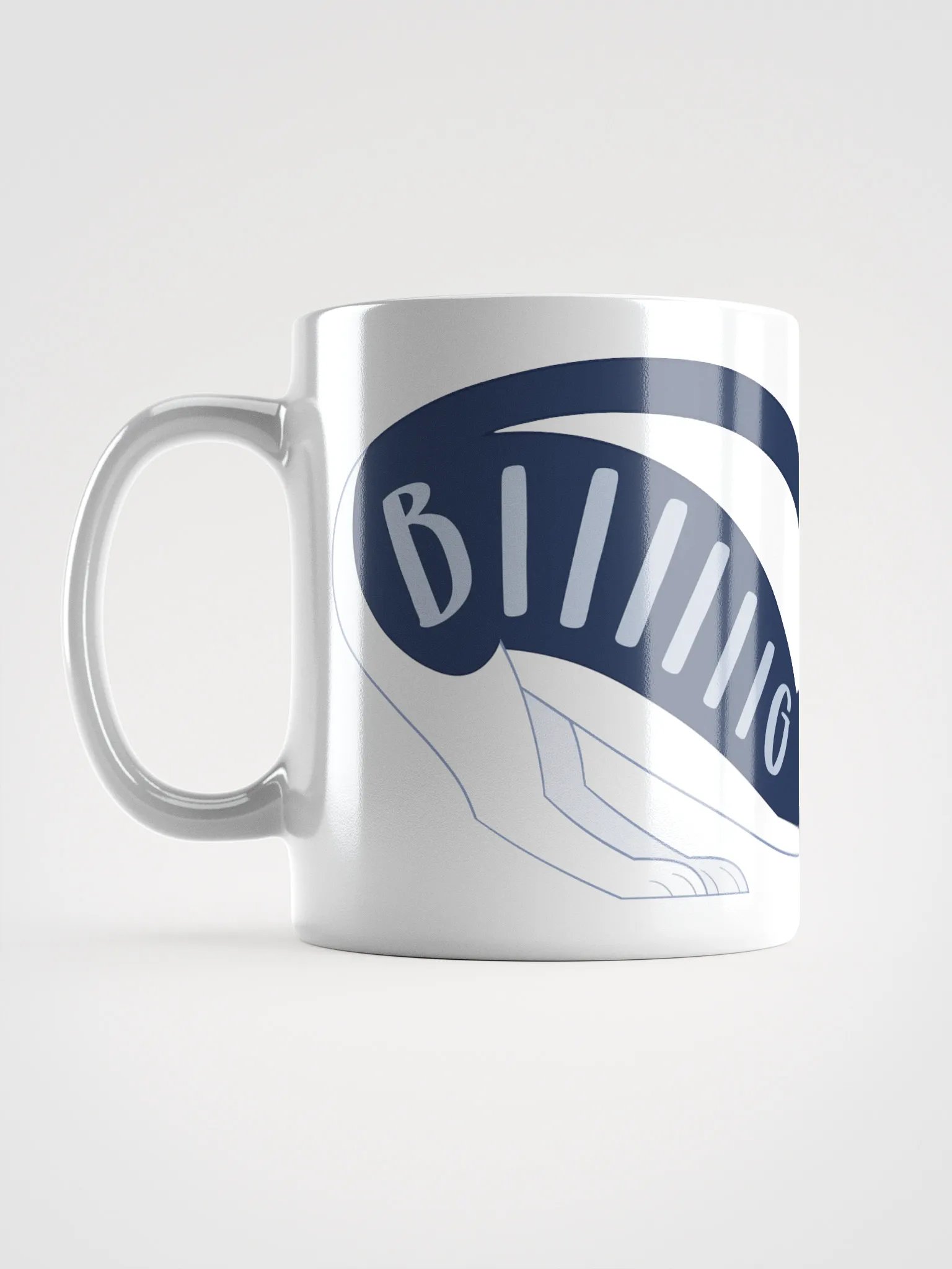 Biiiiiig Stretch Mishka Mug White Glossy product image (6)