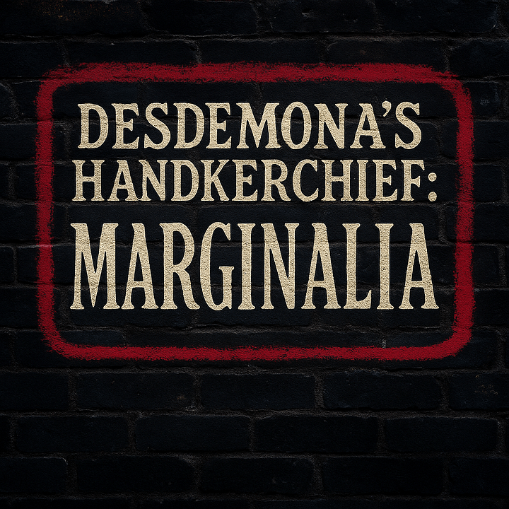 Desdemona’s Handkerchief: Marginalia product image (1)