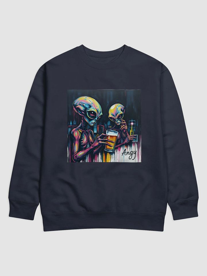 Extraterrestrial Cheers Premium Sweatshirt product image (1)