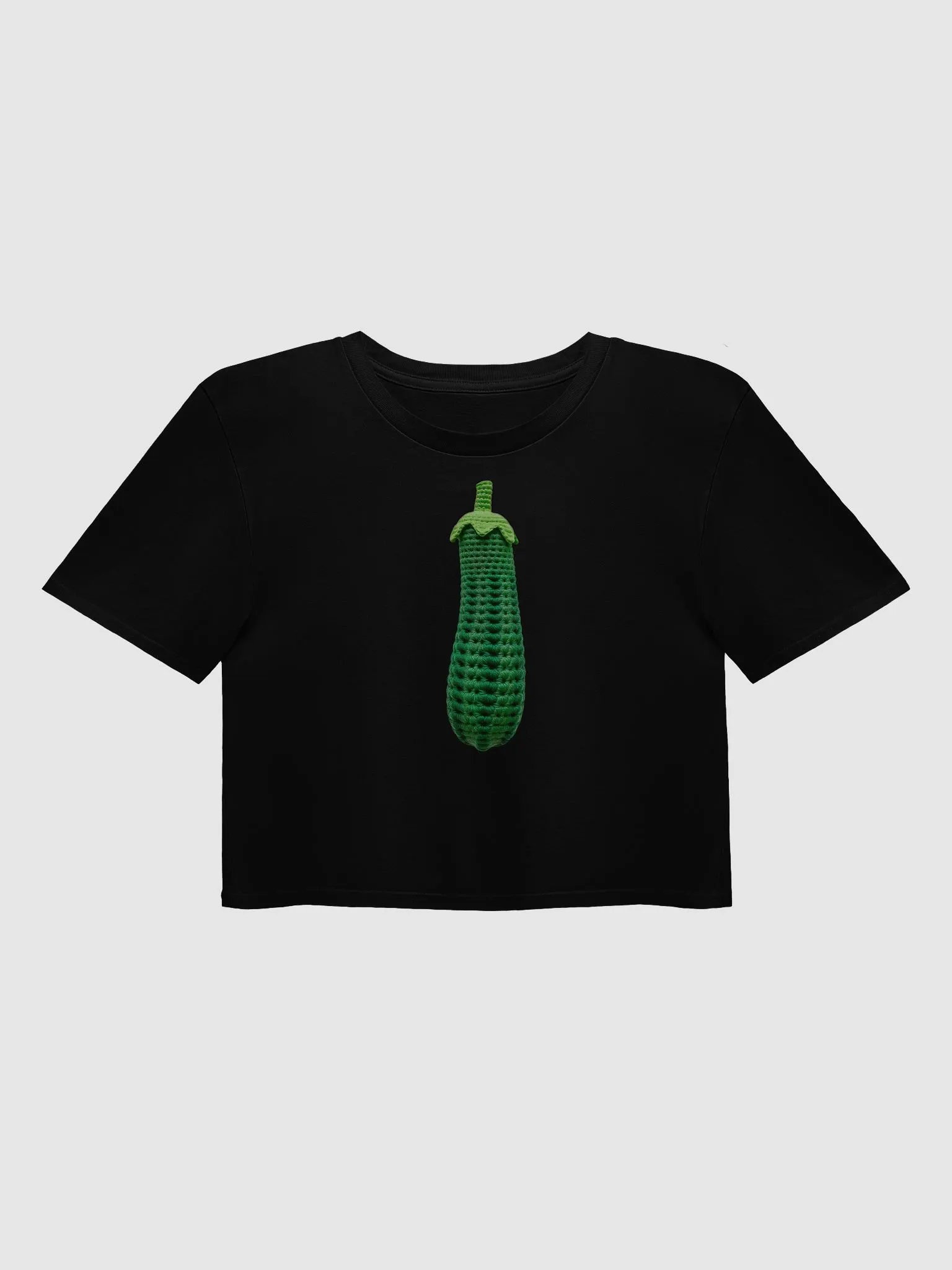 CozyAvocado Women's Premium Zucchini Crop Top #4 product image (1)