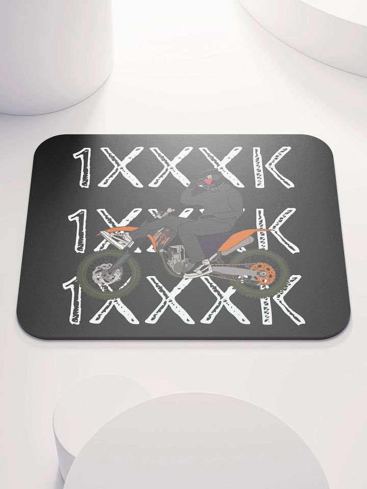 1XXXk Signature w/ Heart-hand | 8.7 x 7.1 in Mousepad product image (1)