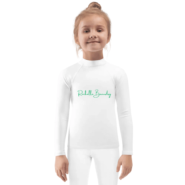 Customizable Kids Rash Guard - Rachelle Beaudry Edition product image (1)
